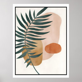 Abstracte Boho en moderne Clip Art Printable 2026 Poster