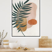 Abstracte Boho en moderne Clip Art Printable 2026 Poster (Keuken)