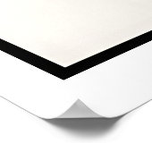 Abstracte Boho en moderne Clip Art Printable 2026 Poster (Hoek)