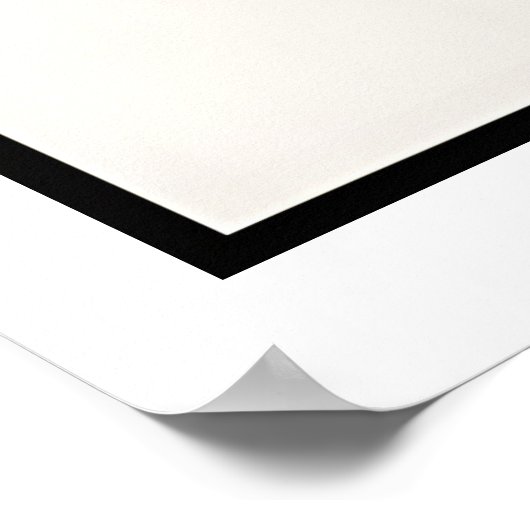 Abstracte Boho en moderne Clip Art Printable 2026 Poster (Hoek)