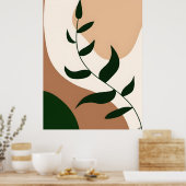 Abstracte Boho en moderne Clip Art Printable 2026 Poster (Keuken)