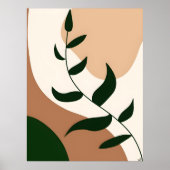 Abstracte Boho en moderne Clip Art Printable 2026 Poster (Voorkant)