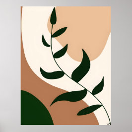 Abstracte Boho en moderne Clip Art Printable 2026 Poster