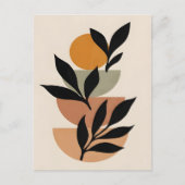 Abstracte Boho en moderne Clip Art Printable Briefkaart (Voorkant)