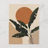 Abstracte Boho en moderne Clip Art Printable Briefkaart (Voorkant)