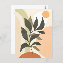 Abstracte Boho en moderne Clip Art Printable Briefkaart