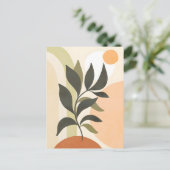 Abstracte Boho en moderne Clip Art Printable Briefkaart (Staand voorkant)