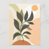 Abstracte Boho en moderne Clip Art Printable Briefkaart (Voorkant)