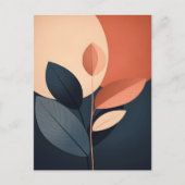 Abstracte Boho en moderne Clip Art Printable Briefkaart (Voorkant)