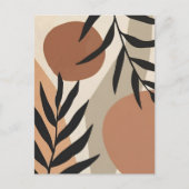 Abstracte Boho en moderne Clip Art Printable Briefkaart (Voorkant)