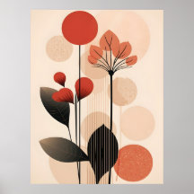 Abstracte Boho en moderne Clip Art Printable