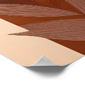 Abstracte Boho en moderne Clip Art Printable Poster (Hoek)