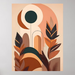 Abstracte Boho en moderne Clip Art Printable Poster