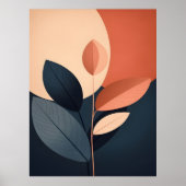 Abstracte Boho en moderne Clip Art Printable Poster (Voorkant)