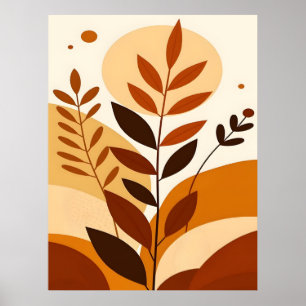 Abstracte Boho en moderne Clip Art Printable Poster