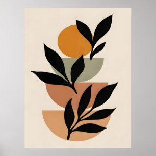 Abstracte Boho en moderne Clip Art Printable Poster