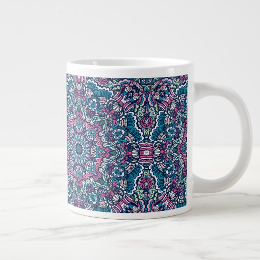 ABSTRACTE BOHO FEESTELIJKE MANDALA PATROON MOK (Rechts)