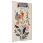 Abstracte Boho Floral Klembord (Rechts)