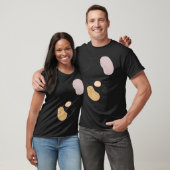 Abstracte Boho-minimalist Feminine Face Line Drawi T-shirt (Unisex)