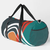 Abstracte Boho Rainbow kleurrijke kunstwerken Plunjezak (Rechterhoek)