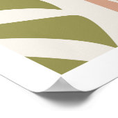 Abstracte Boho Vrouw Face Print (Hoek)