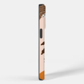 Abstracte Boho Woman Illustration, Boho Chic Case-Mate iPhone Case (Achterkant / Rechts)