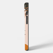 Abstracte Boho Woman Illustration, Boho Chic Case-Mate iPhone Case (Achterkant / Links)