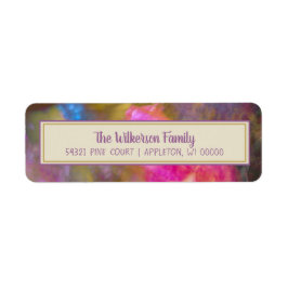 Abstracte Bokeh Autumn Leaves Art Etiket