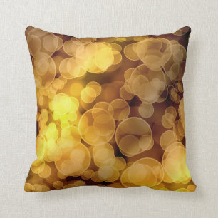 Abstracte Bokeh-gradiënt Kussen