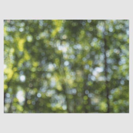 Abstracte Bokeh in het voorjaar van het Weefseldoc Tissuepapier (Voorkant)