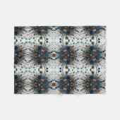 Abstracte bolclusterdeken fleece deken (Voorkant (Horizontaal))