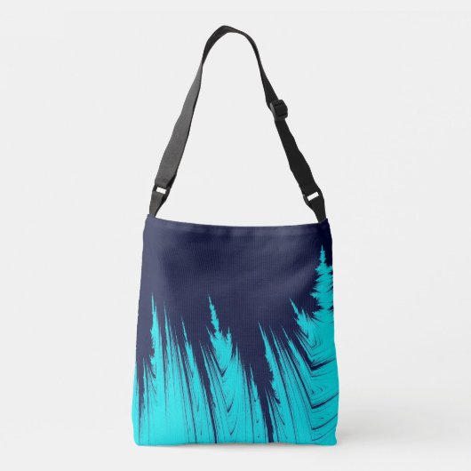 ABSTRACTE BOMEN CROSSBODY TAS (Achterkant)