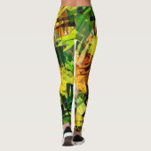 ABSTRACTE BOMEN LEGGINGS (Achterkant)