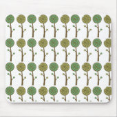 Abstracte bomen Multiples Mousepad Muismat (Voorkant)