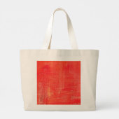 Abstracte boodschappentas grote tote bag (Achterkant)