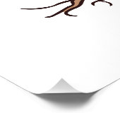 Abstracte boom met wortels en kleurrijke bladeren. foto afdruk (Hoek)