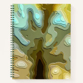 ABSTRACTE BOOM NOTITIEBOEK (Voorkant)