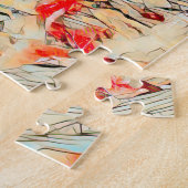Abstracte Boom Puzzel (Zijkant)