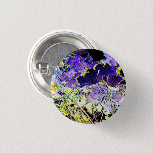 ABSTRACTE BOOM RONDE BUTTON 3,2 CM (Voorkant /achterkant)