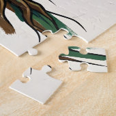 Abstracte boom speelse kunst legpuzzel (Zijkant)