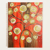 Abstracte Boom Spiral Planner (Voorkant)