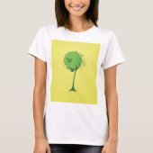 Abstracte Boom T-shirt voor vrouwen (Voorkant)