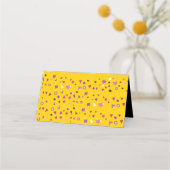 ABSTRACTE BOOM VAN LEVEN Bat Mitzvah Seating Escor Plaatskaartje (Achterkant)