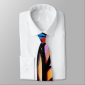 Abstracte boomkleurige Mannen Mode Stropdas (Gebonden)