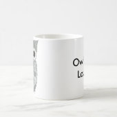 Abstracte boomkor koffiemok (Center)