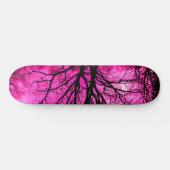 Abstracte boomkunst persoonlijk skateboard (Horizontaal)