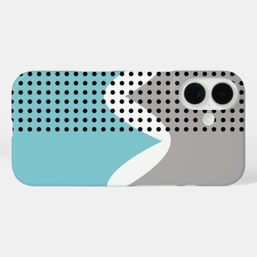 Abstracte boorbewegingen Case-Mate iPhone case (Achterkant (horizontaal))
