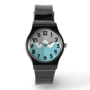Abstracte boorbewegingen horloge