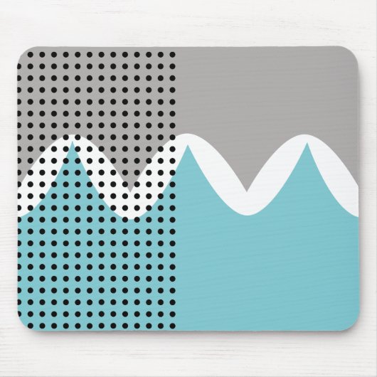 Abstracte boorbewegingen muismat (Voorkant)