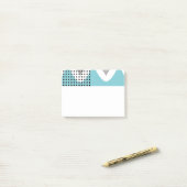 Abstracte boorbewegingen post-it® notes (Op bureau)